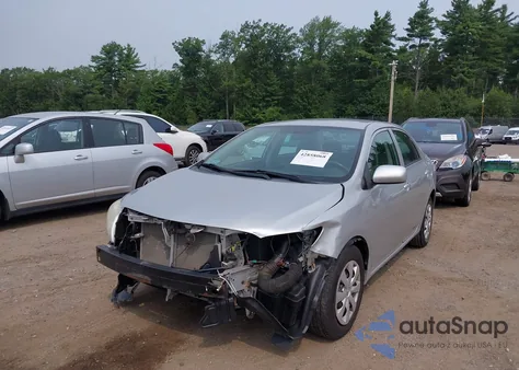 2010 Toyota Corolla Le z USA, uszkodzony, nr VIN 1NXBU4EE5AZ345748